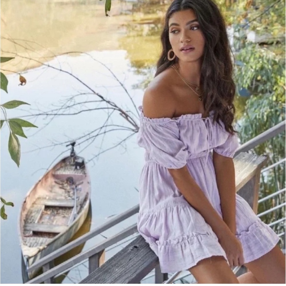Brand new Lost + Wander Lilac Mini Dress